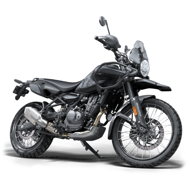 Royal enfield himalayan 450 mana black - Himi-Mana-Black-Hero