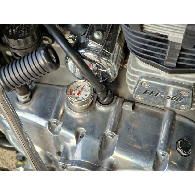 Royal enfield classic 500 jazdený motocykel - 1000008314