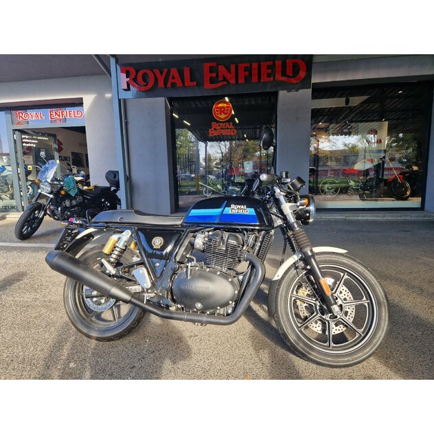 Royal enfield continental slipstream blue demo - 20241029_094858