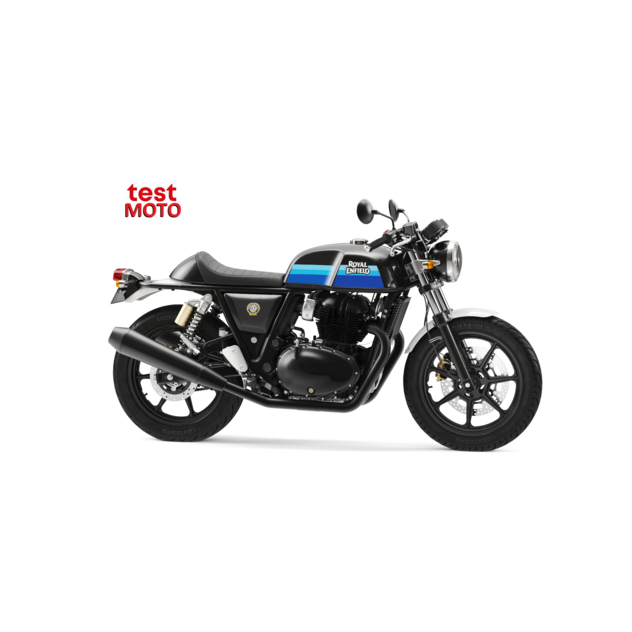 Royal enfield continental slipstream blue demo - RE slipstream_blue_032