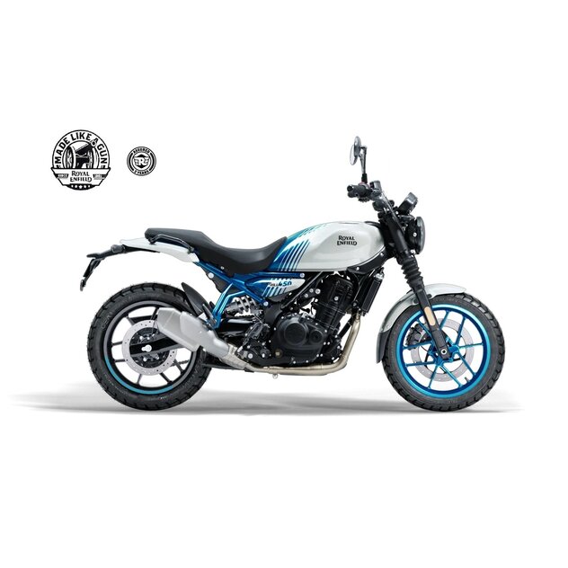 Royal enfield guerrilla 450 brava blue - RE brava-blue-000