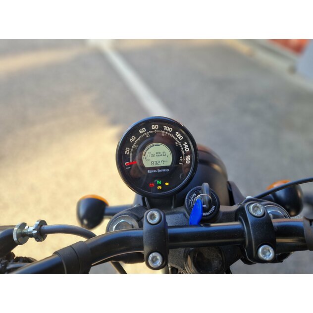 Royal enfield hunter 350 rebel blue demo - 20241029_100102