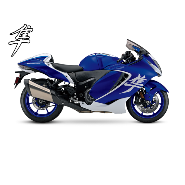 Suzuki gsx1300 hayabusa pearl vigor blue - S GSX1300RQZM6_YKY_Rside_2400x1500