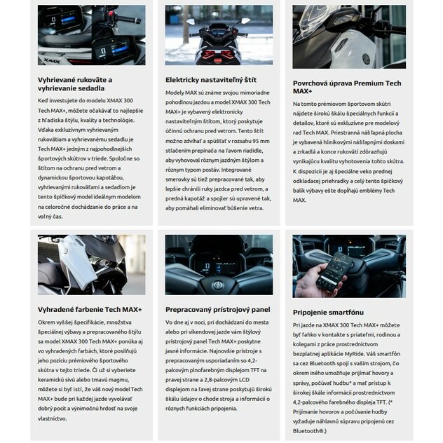 Yamaha xmax techmax 300 plus 2026 crystal graphite demo - Snímka obrazovky 2026-04-30 101700