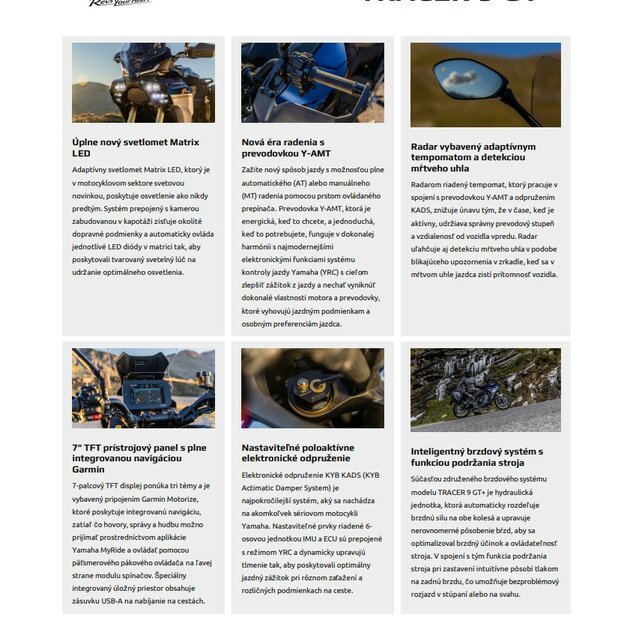 Tracer 9 gt  plus   y-amt  icon performance - Snímka obrazovky 2026-04-28 100344