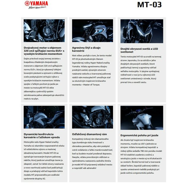 Yamaha mt-03 2025  midnight black - Snímka obrazovky 2025-05-06 132445