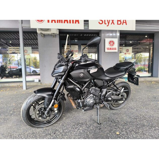 Yamaha mt-07  yamt 35kw 2025 tech black demo - 1000015185