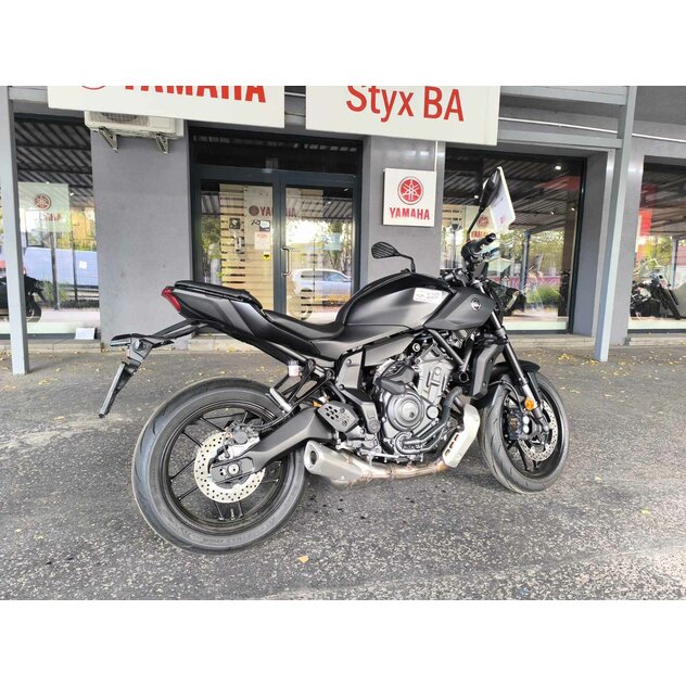 Yamaha mt-07  yamt 35kw 2025 tech black demo - 1000015186