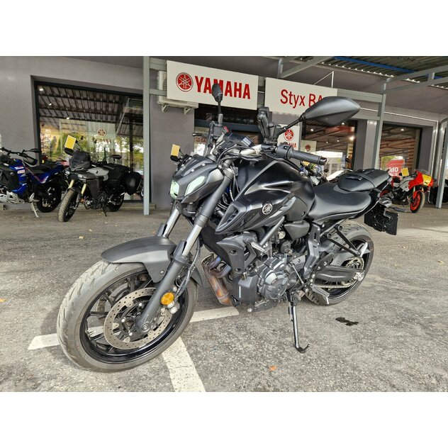 Yamaha mt 07 jazdený motocykel - 1000008305