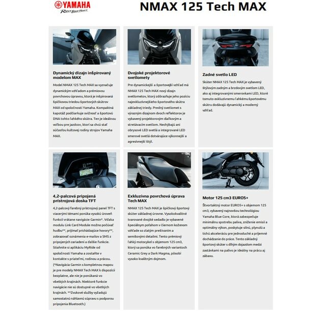 Yamaha nmax 125 techmax  demo -2025  - ceramic ice - Snímka obrazovky 2025-05-06 133214