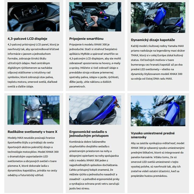 Yamaha xmax 300 icon blue - Snímka obrazovky 2026-04-30 105728