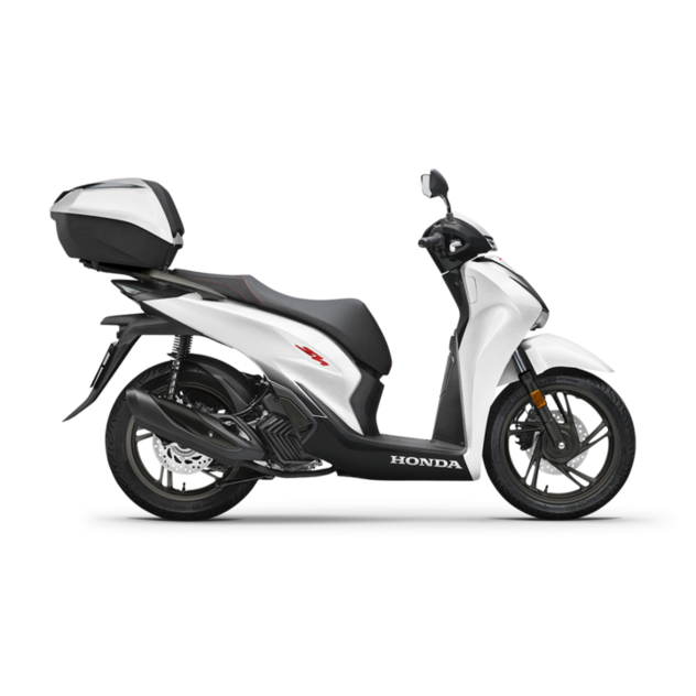 Honda sh125 smart top box biela - SH125WHT
