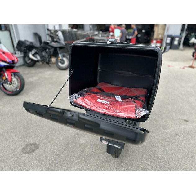 Honda vision 110 čierna + držiak s mega boxom a termo taškou - IMG_9785