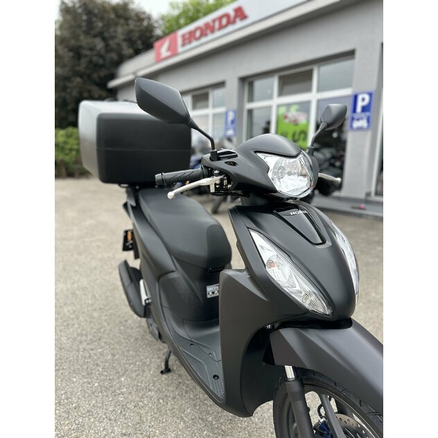 Honda vision 110 čierna + držiak s mega boxom a termo taškou - IMG_9798