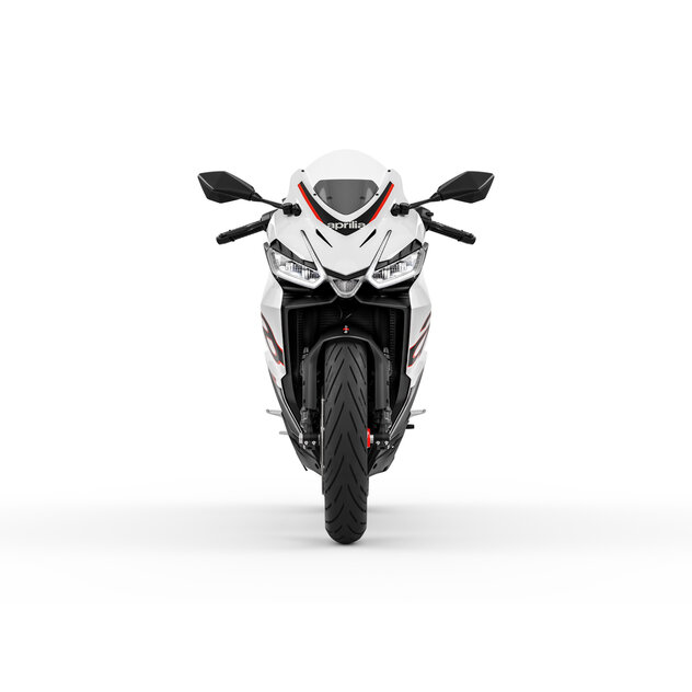 Aprilia rs 457 e5+ opalescent light - Aprilia_RS-457_White_Frontale-1069x800