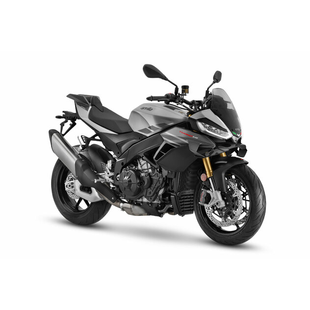 Aprilia tuono v4 1100 e5+ savana grey - Aprilia-Tuono-V4_Shark-Grey_3-4-ant-dx_acc