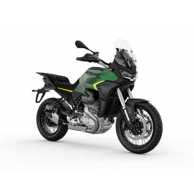 Moto guzzi stelvio aras e5+ verde hiking - Moto-Guzzi_Stelvio-PFF_Verde-Hiking_3-4-ant-dx