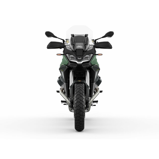 Moto guzzi stelvio aras e5+ verde hiking - Moto-Guzzi_Stelvio-PFF_Verde-Hiking_Frontale