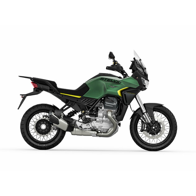 Moto guzzi stelvio aras e5+ verde hiking - Moto-Guzzi_Stelvio-PFF_Verde-Hiking_Lat-dx