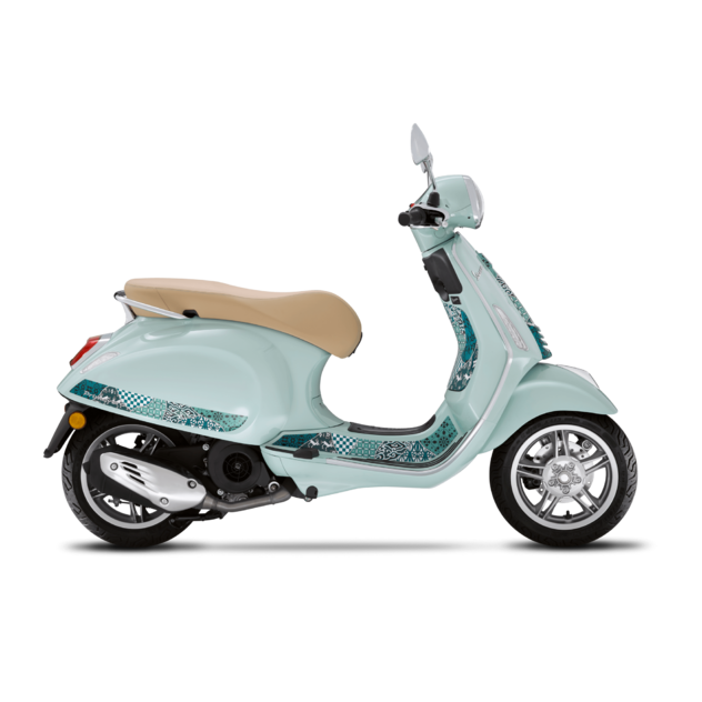 Vespa primavera 125 bianco color vibe - 00-vespa-batik