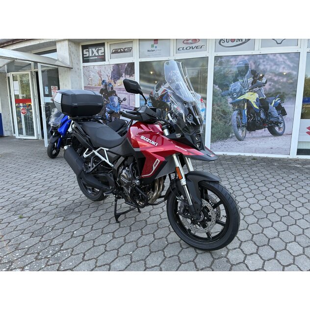 Suzuki dl800 s doplnkami červená - IMG_1864