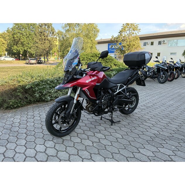 Suzuki dl800 s doplnkami červená - IMG_1868