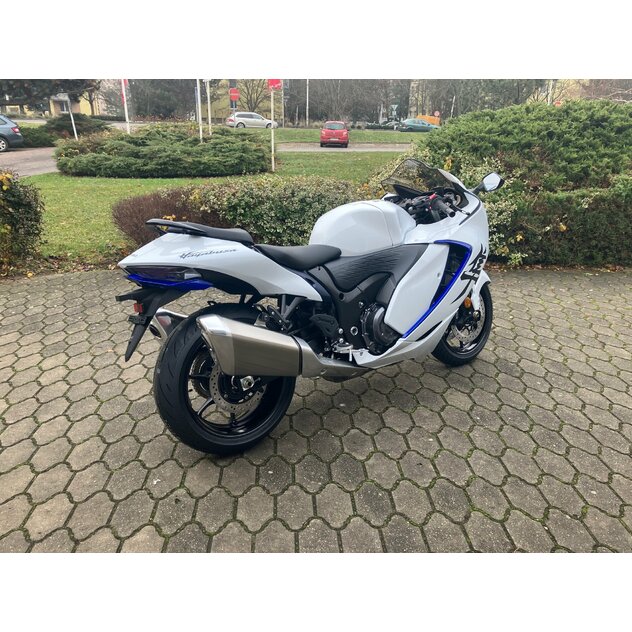 Suzuki gsx1300rrq hayabusa white - IMG_5586