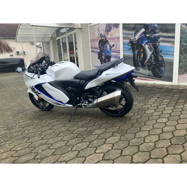 Suzuki gsx1300rrq hayabusa white - IMG_5587