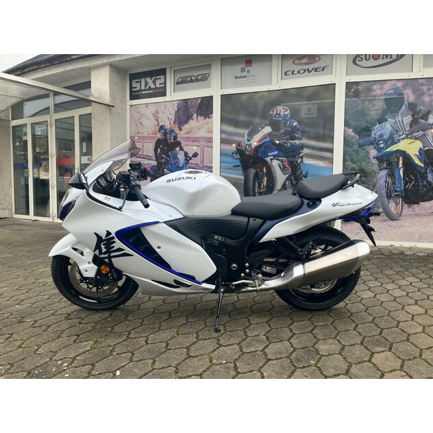 Suzuki gsx1300rrq hayabusa white - IMG_5588