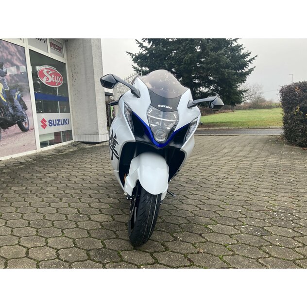 Suzuki gsx1300rrq hayabusa white - IMG_5591