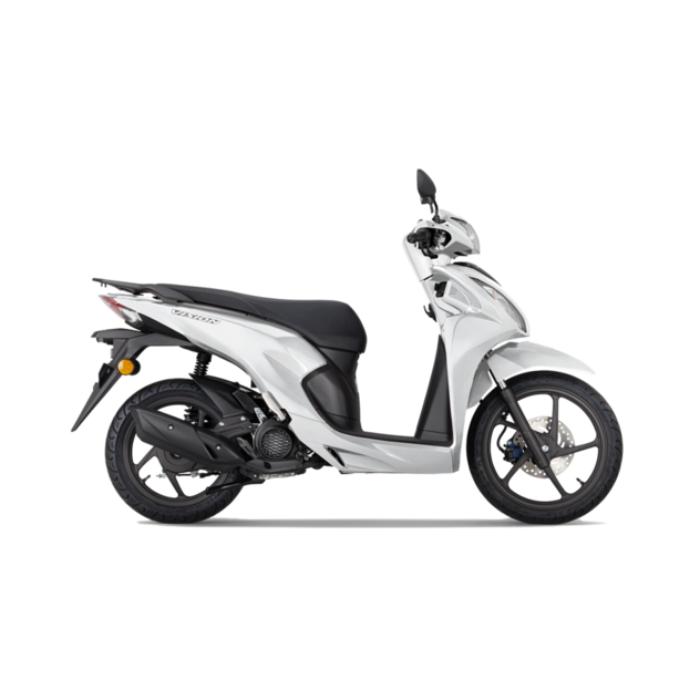 Honda vision 110 biela - c4