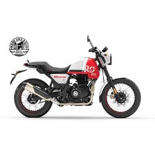 ROYAL ENFIELD SCRAM 411 WHITE FRAME