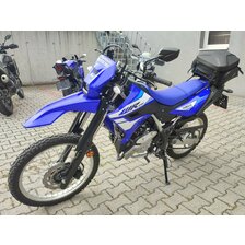 Yamaha WR 125R - modrá DEMO s doplnkami