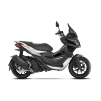 APRILIA SR GT 200 E5 BLACK/SILVER