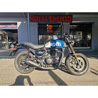 ROYAL ENFIELD HUNTER 350 REBEL BLUE DEMO
