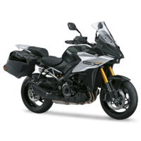 GSX-S1000GX ZELENÁ + KUFRE SUZUKI, TANK PAD