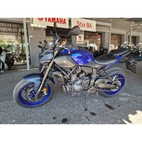 YAMAHA MT-07  2025  icon blue DEMO