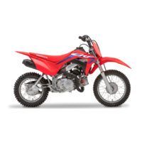 Honda CRF110F ČERVENÁ, kolesá 14"/12"