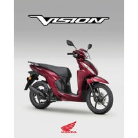 Honda Vision 110 ČERVENÁ